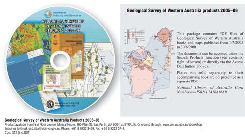Geological Survey of Western Australia Products 2005-06