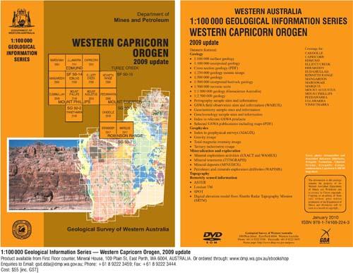 Western Capricorn Orogen, 2009 update