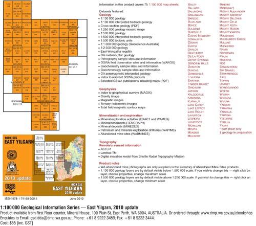 East Yilgarn, 2010 update
