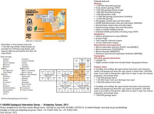 Kimberley - Tanami, 2011 update