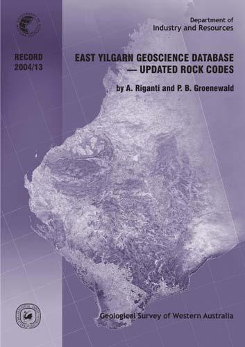 East Yilgarn Geoscience Database -- updated rock codes