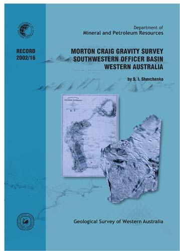 Morton Craig gravity survey, southwestern Officer Basin, Western Australia