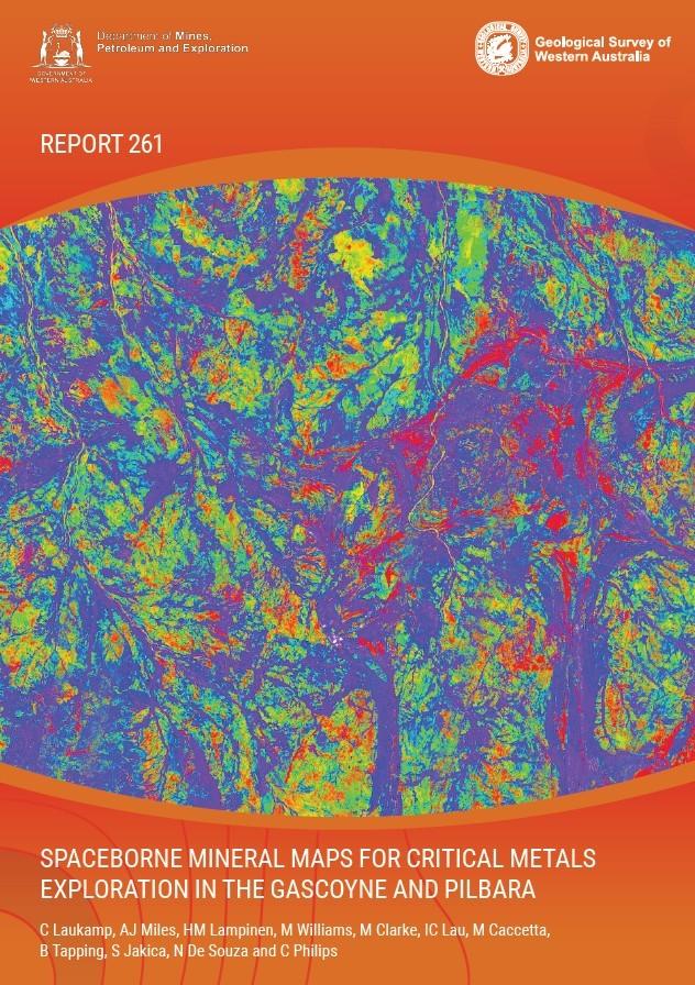 Spaceborne mineral maps for critical metals exploration in the Gascoyne and Pilbara
