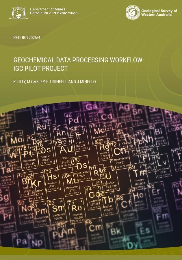 Geochemical data processing workflow: IGC pilot project