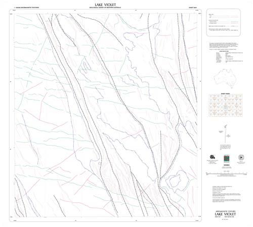 LAKE VIOLET, WA sheet 3044, aeromagnetic features